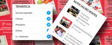 Colage de imágenes del blog de noticias