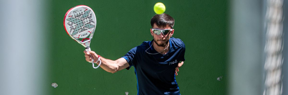 Jugador del Circuito de Pádel Estrella Damm
