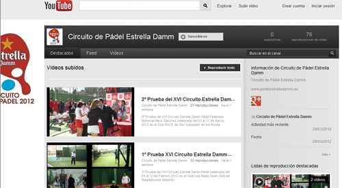 Padel Estrella Damm